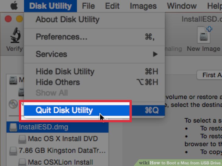 How To Make A Boot Usb Drive For Mac Osx